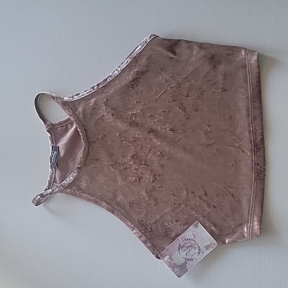 Lovely Day Velvet Crop Top